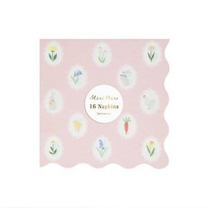 Салфетки Мери Мери (Meri Meri) "Пасхальная камея", большие, 16 шт